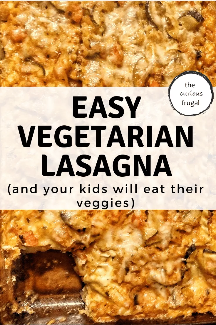 Super delicious easy vegetarian lasagna recipe #easyrecipe #lasagna #comfortfood #easydinners #vegetariandinners