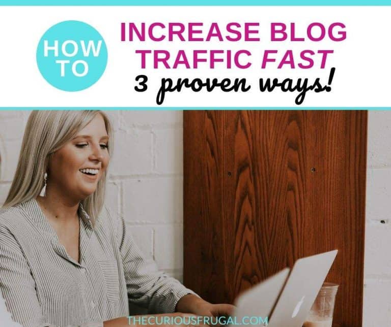 How to Increase Blog Traffic Fast – 3 Proven Ways - Money Tips for Moms