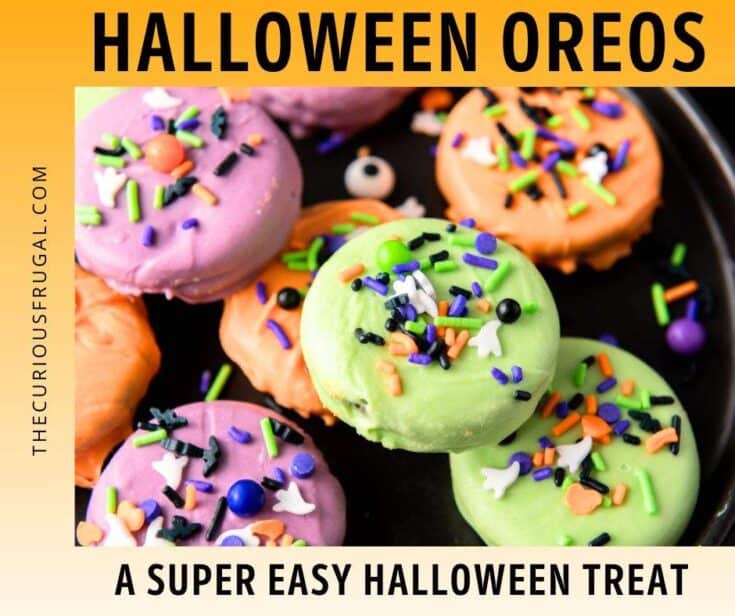 Elevate your spooky celebrations with these easy Halloween Oreo treats! Perfect for kids and adults, these Halloween treats are as simple to make as they are delicious. Using festive Halloween Oreos, you'll create an easy Halloween dessert that will be the hit of any Halloween party.
