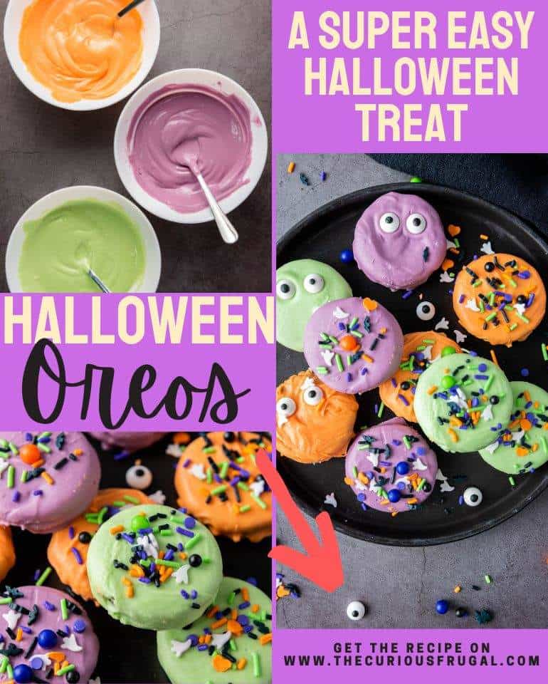 Elevate your spooky celebrations with these easy Halloween Oreo treats! Perfect for kids and adults, these Halloween treats are as simple to make as they are delicious. Using festive Halloween Oreos, you'll create an easy Halloween dessert that will be the hit of any Halloween party.