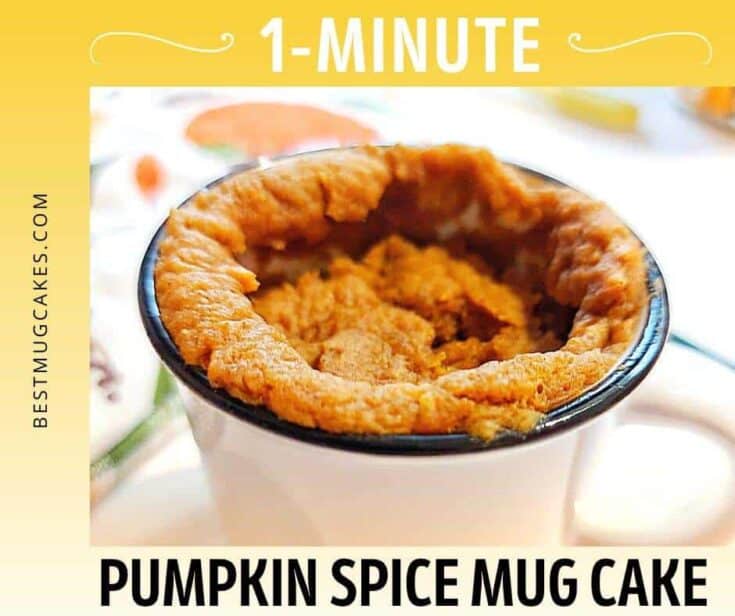 Image for Pumpkin Spice Mug Cake that Fall Dreams Are Made Of
