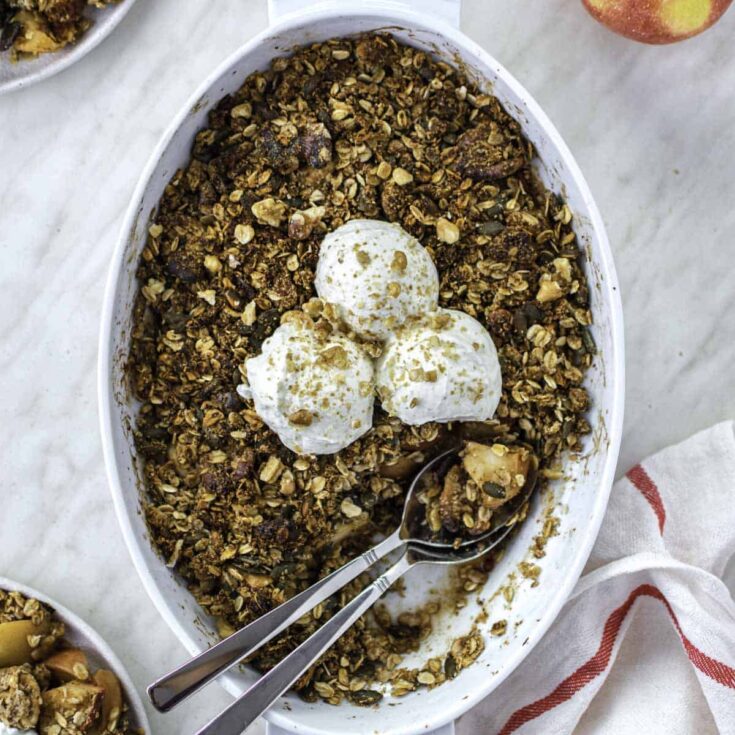 Image for Easy Apple Crisp without Flour (Gluten-free)