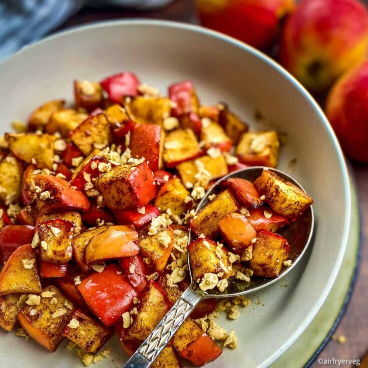 Image for Air Fryer Apples (Quick + Easy!)