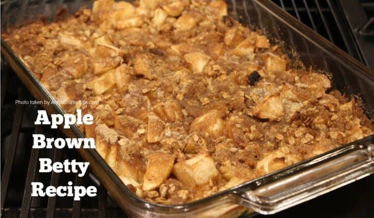 Image for Apple Brown Betty Recipe
