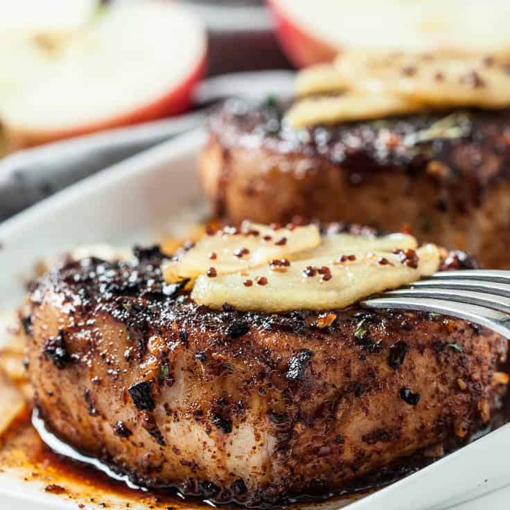 Image for Saucy Apple Pork Chops