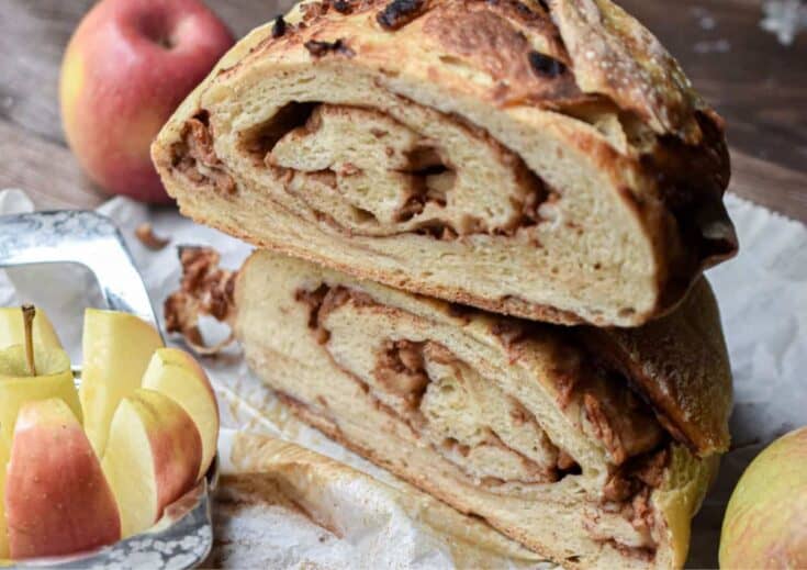 Image for How to Make Delicious Apple Cinnamon Sourdough Bread at Home