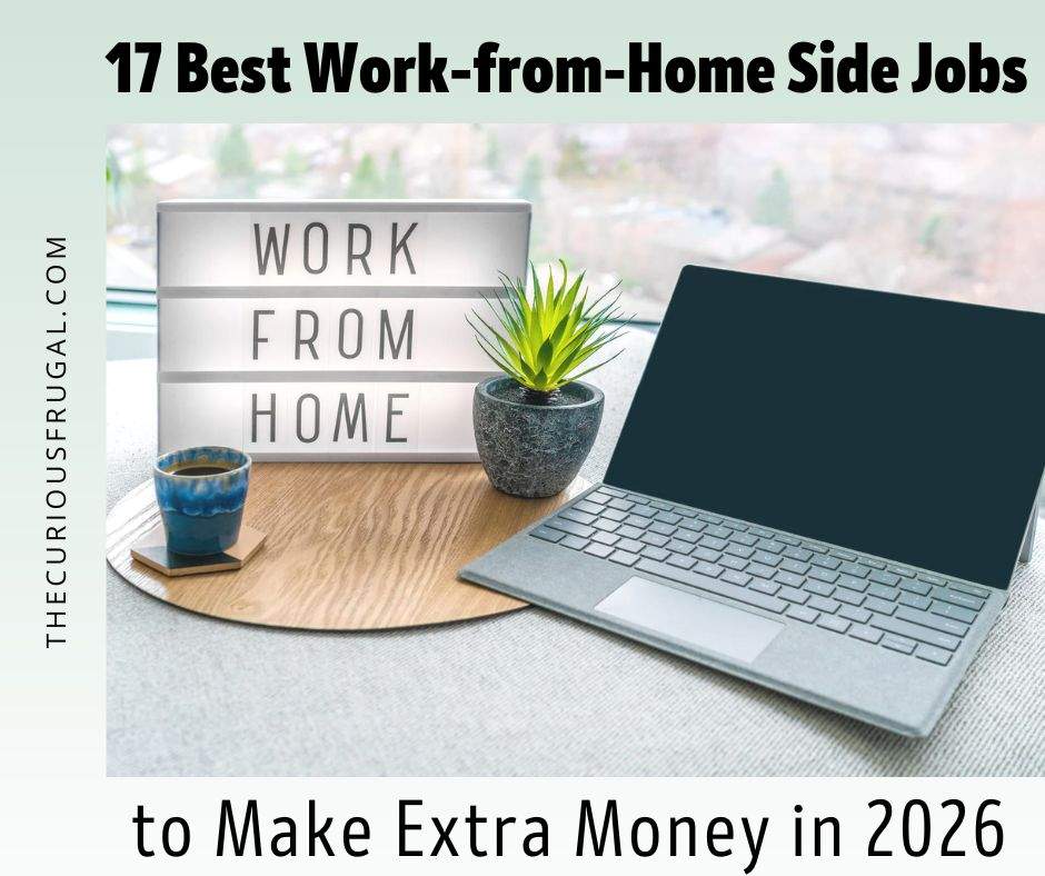There is something for everyone in this list of work-from-home side jobs. If you’re looking to make extra money, you can get started with some of these online side jobs right away, and some you don’t need any experience. And of course these are all legitimate work-from-home jobs because I want to keep you away from the scams out there!