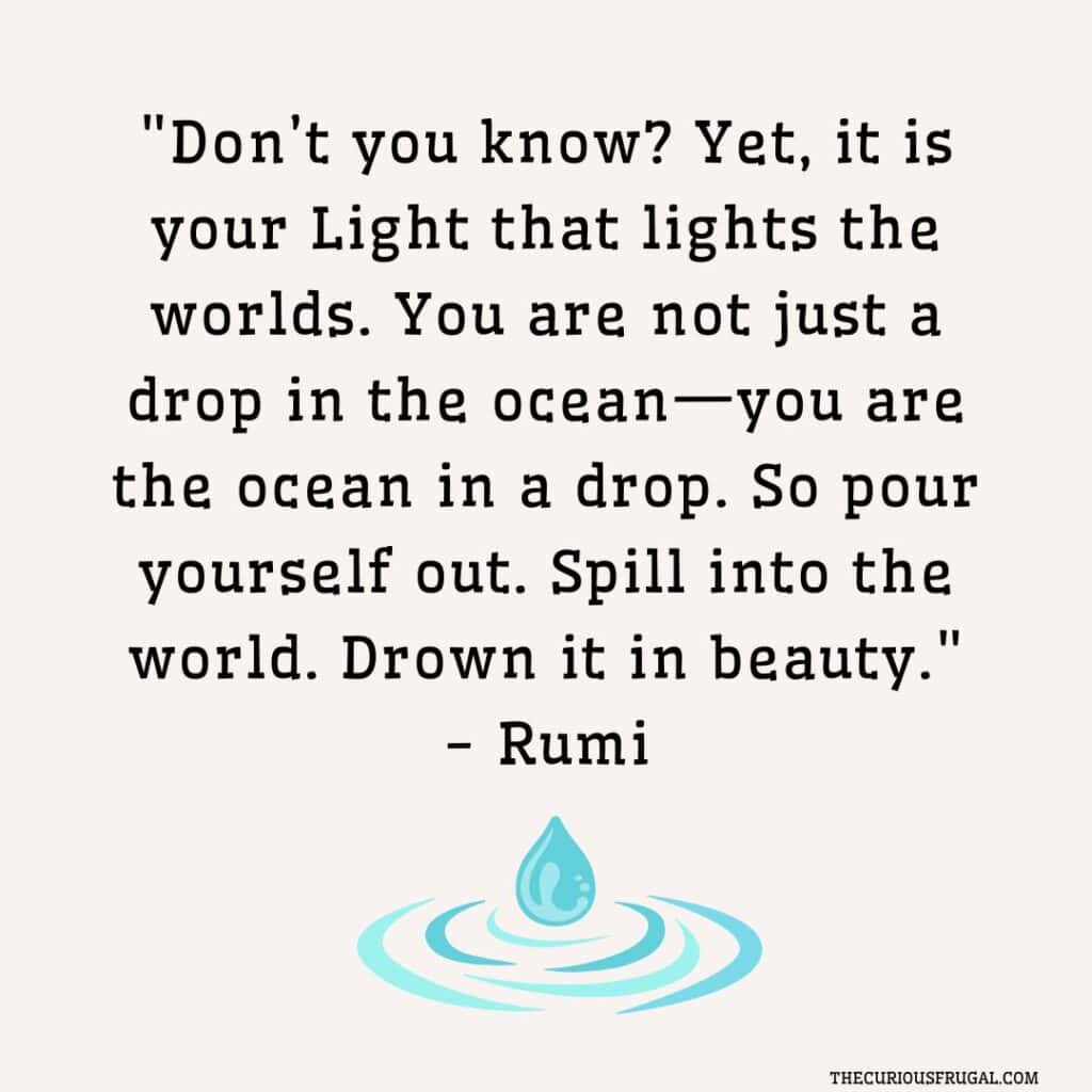 25 inspiring Rumi quotes that are thoughtful, grounding, and worth saving for when you need a fresh perspective. From short, simple lines to deeper reflections, these timeless words touch on love, life, and finding meaning in everyday moments. Perfect for journaling, sharing, or just sitting with quietly.