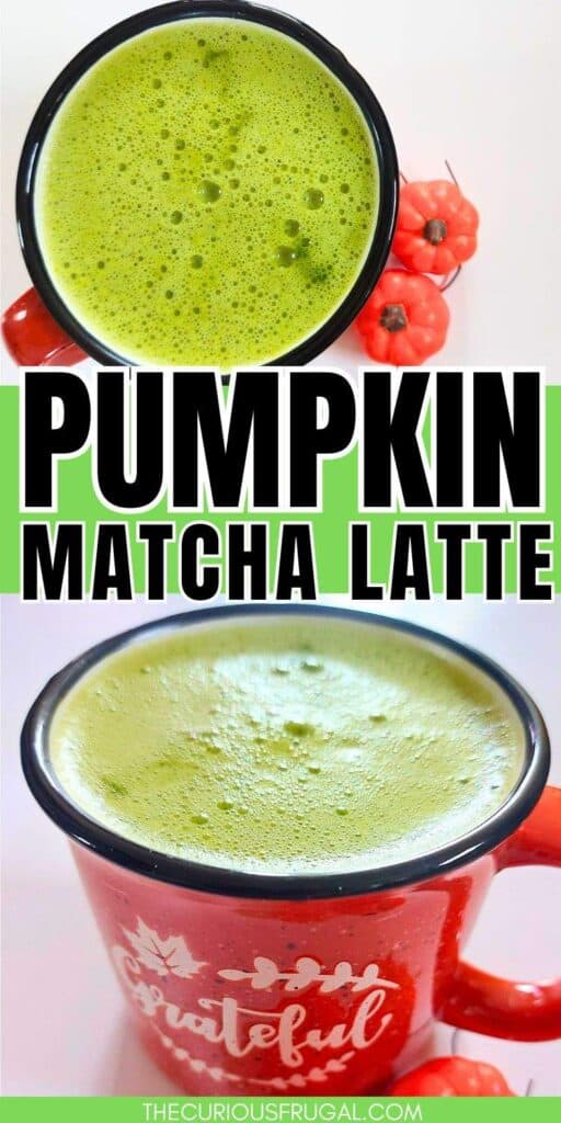 Sip on cozy fall vibes with this homemade Pumpkin Matcha Latte recipe! 🎃🍵 Inspired by Starbucks, this creamy green tea latte blends earthy matcha, real pumpkin purée, warm pumpkin pie spice, and a touch of sweetness for the perfect autumn drink. Easy to make at home in just minutes, this copycat latte is a delicious way to enjoy your favorite seasonal coffee shop flavor without leaving the house. The ultimate fall drink for pumpkin lovers and matcha fans alike!