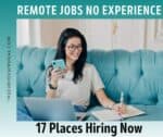 Photo inspiration: Picture Idea: 17 Dream Remote Jobs No Experience Required Seriously