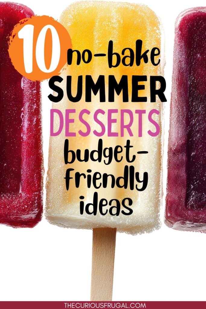 Looking for easy summer desserts that won’t break the bank? These cheap and simple summer treats can all be made for under $10 using affordable ingredients. From no-bake desserts and fruity recipes to quick sweet snacks, this list is perfect for anyone wanting budget-friendly dessert ideas that are still fun, fresh, and delicious.