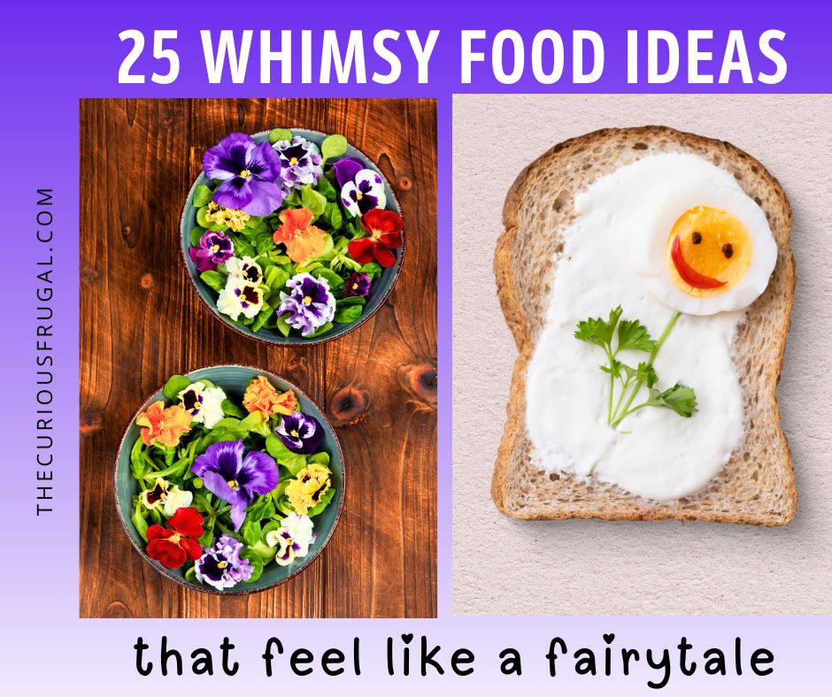 Step into a storybook with these whimsical food ideas that are almost too pretty to eat. From fairy-inspired treats and cottagecore desserts to charming tea party snacks and magical woodland recipes, these whimsy food creations bring a little enchantment to everyday life. Perfect for garden parties, birthdays, afternoon tea, cozy gatherings, fairycore aesthetics, and anyone who believes food should be just a little bit magical.